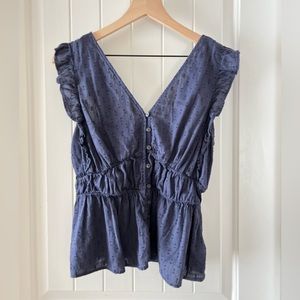 Old Navy Tank Top Blouse - Navy